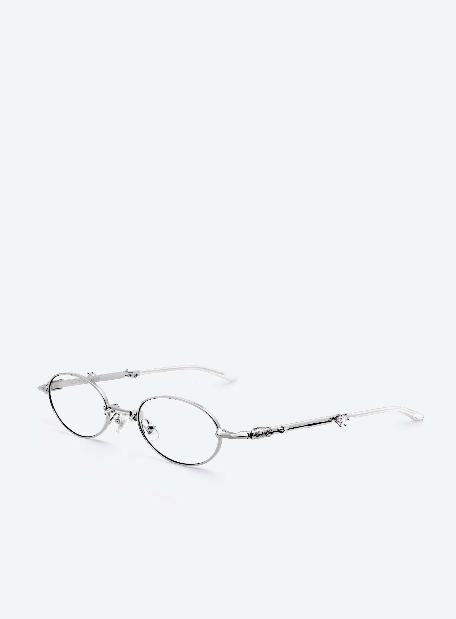Gentle Monster■2025 PocketコレクションCubit 02(Y)■正規品 Gentle Monster Pocket Collection Cubit 02 Silver Oval
